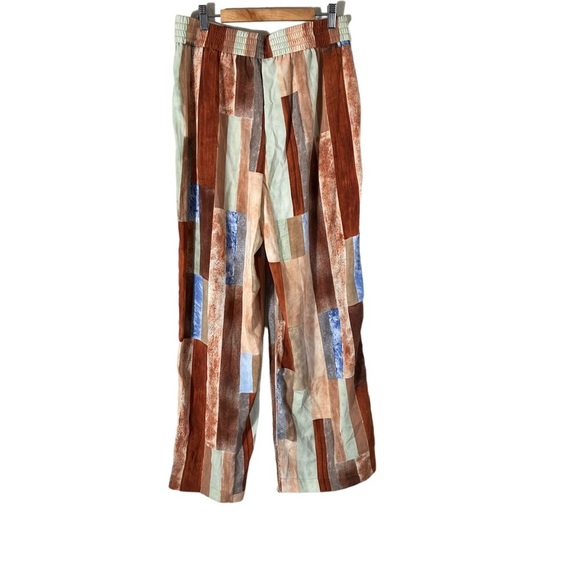 MAISON D'AMELIE x ANTHROPOLOGIE Elastic Waist Wide Leg Pants - Picture 3 of 11